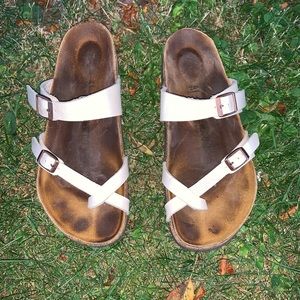 White Birkenstocks